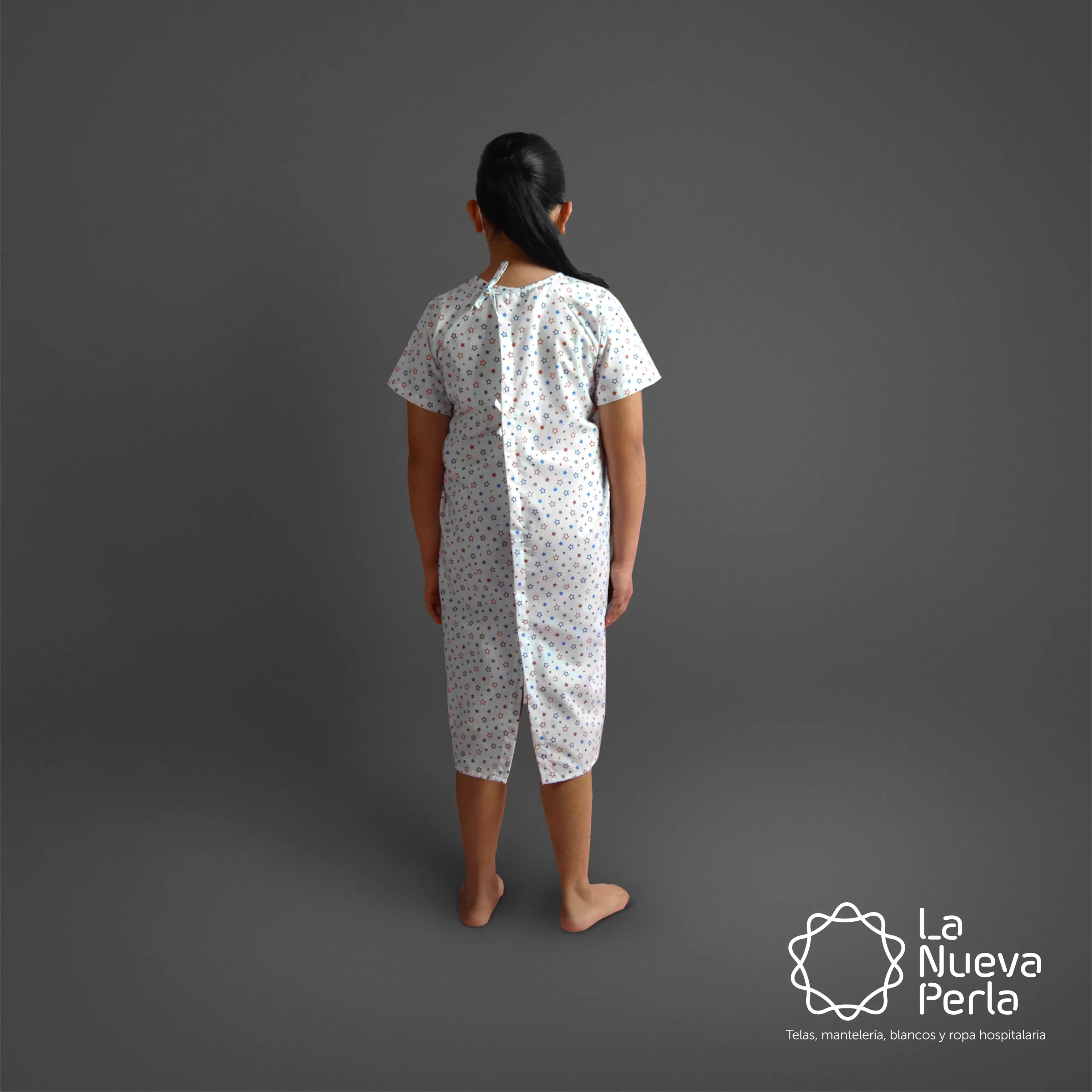 Bata de paciente Infantil talla: 10 - 12: imagen 7