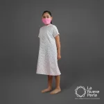 Bata de paciente Infantil talla: 10 - 12