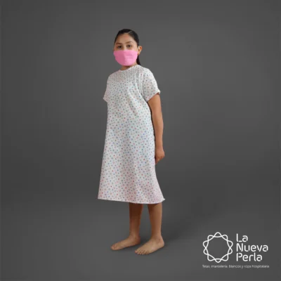 Bata de paciente Infantil talla: 10 - 12