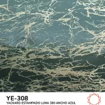 Tela Yackard (Jacquard) 3.00 m Ancho - YE-308 LUNA AZUL