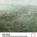 Tela Yackard (Jacquard) 3.00 m Ancho - YE-308 LUNA VERDE