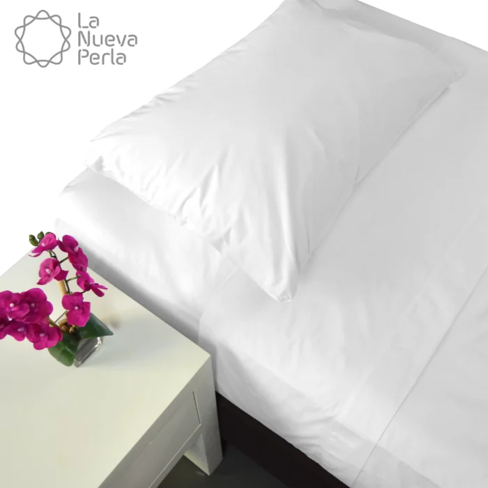 Juego de Sábanas 220H Matrimonial Colchón Alto 40 cm