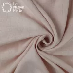 Lino Marroquí 3.00 m 100% Poliéster Rosa