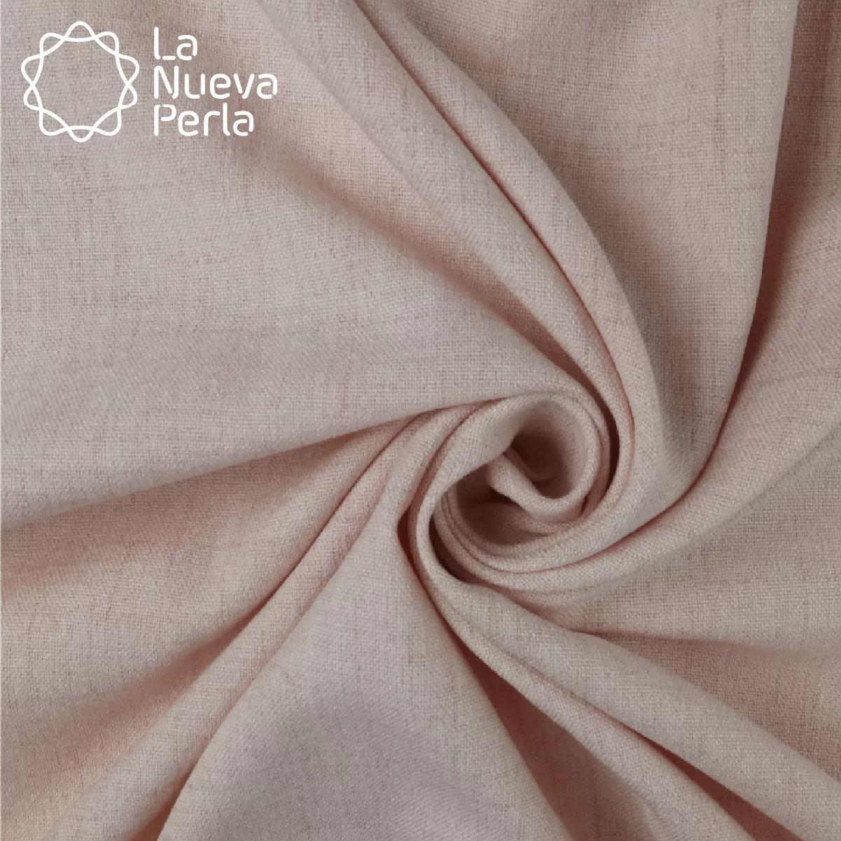 Lino Marroquí 3.00 m 100% Poliéster Rosa: imagen 1