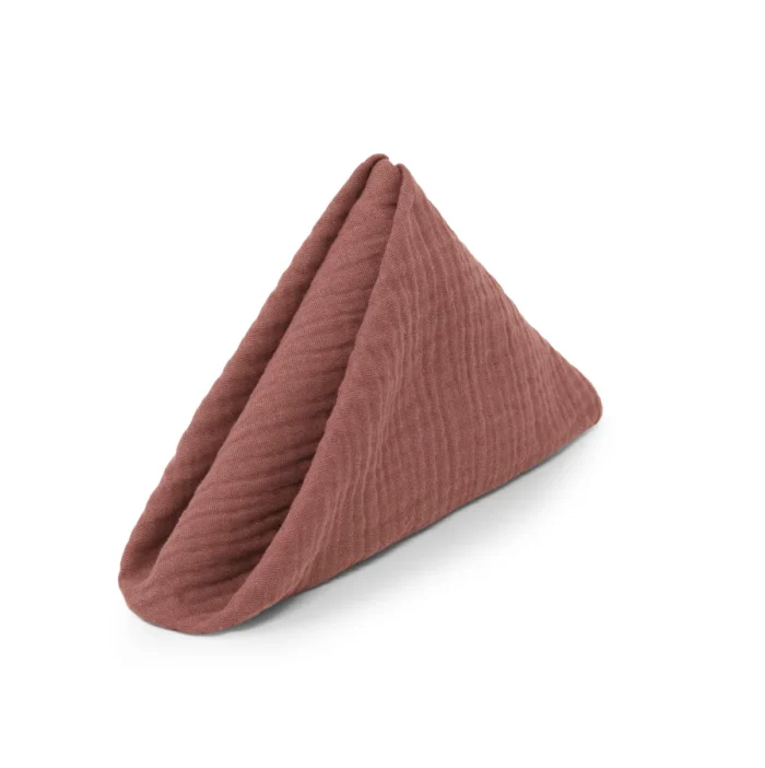 Servilleta Muselina 43x43 cm Terracota