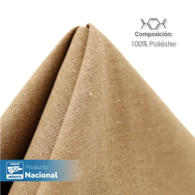 Servilleta Lino Crudo 100% Poliéster 45x45 cm Kaky