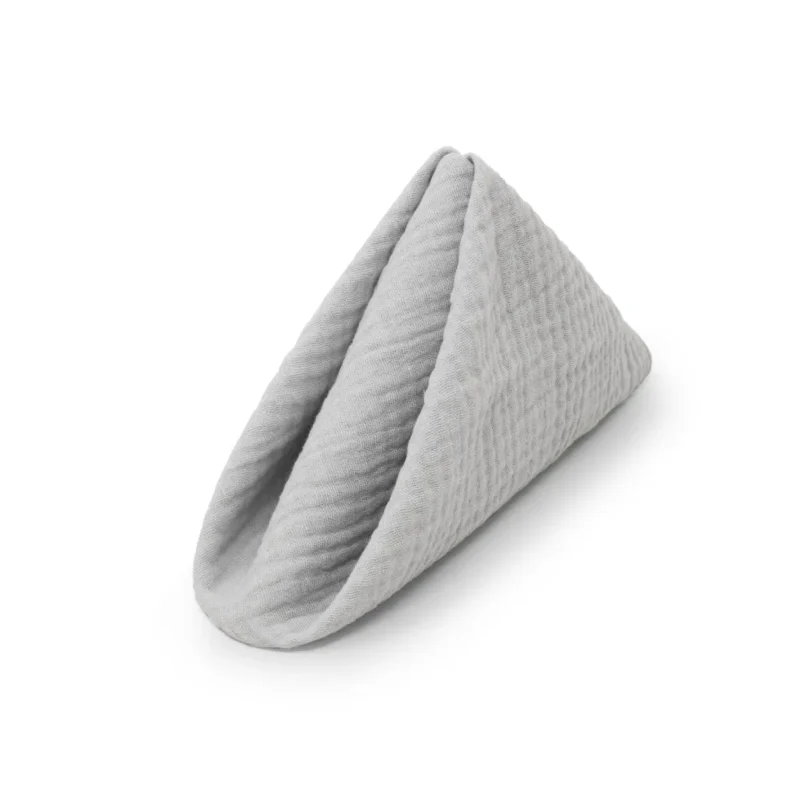 Servilleta Muselina 43x43 cm Gris