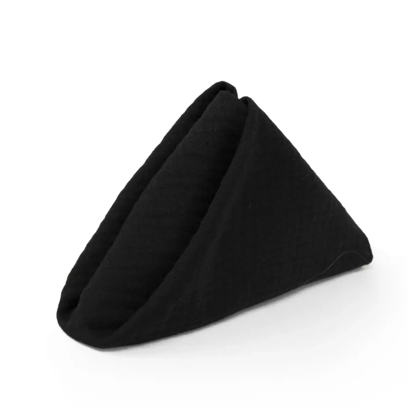 Servilleta Muselina 43x43 cm Negro