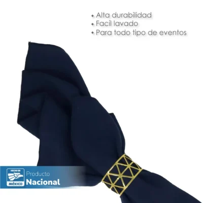 Servilleta Lino Lite 45x45 cm Azul Marino: imagen 4