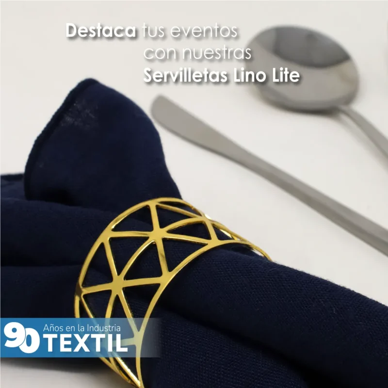 Servilleta Lino Lite 45x45 cm Azul Marino