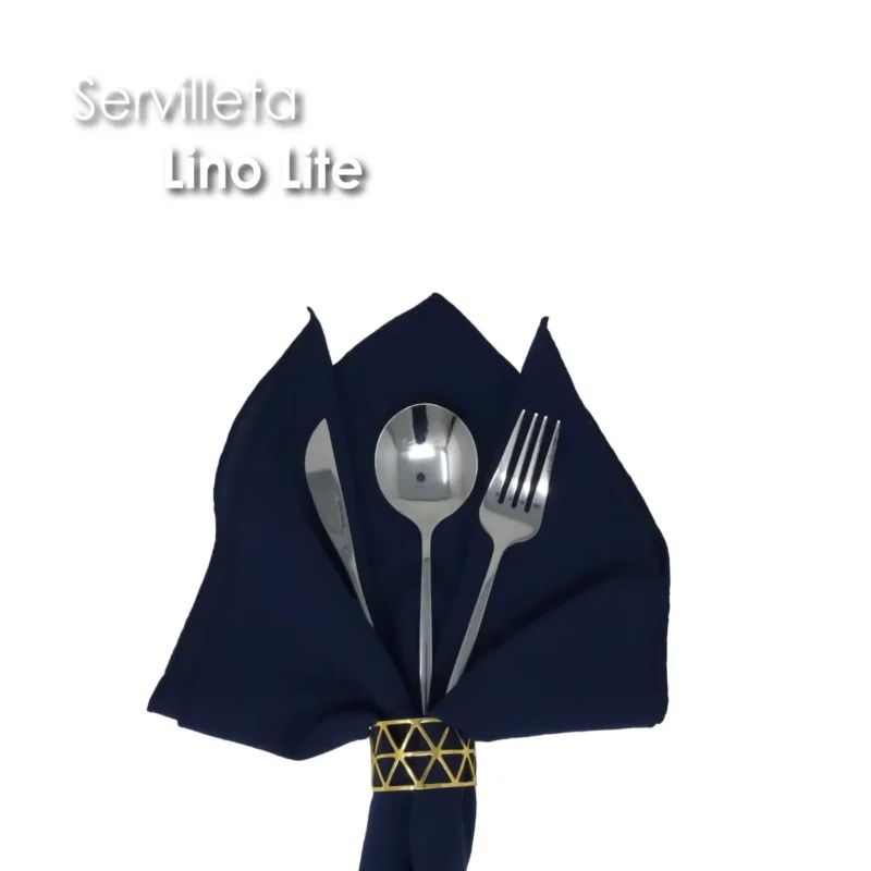 Servilleta Lino Lite 45x45 cm Azul Marino