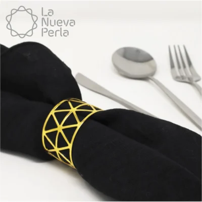 Servilleta Lino Lite 45x45 cm Negro