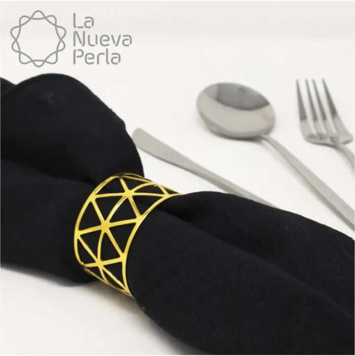 Servilleta Lino Lite 45x45 cm Negro
