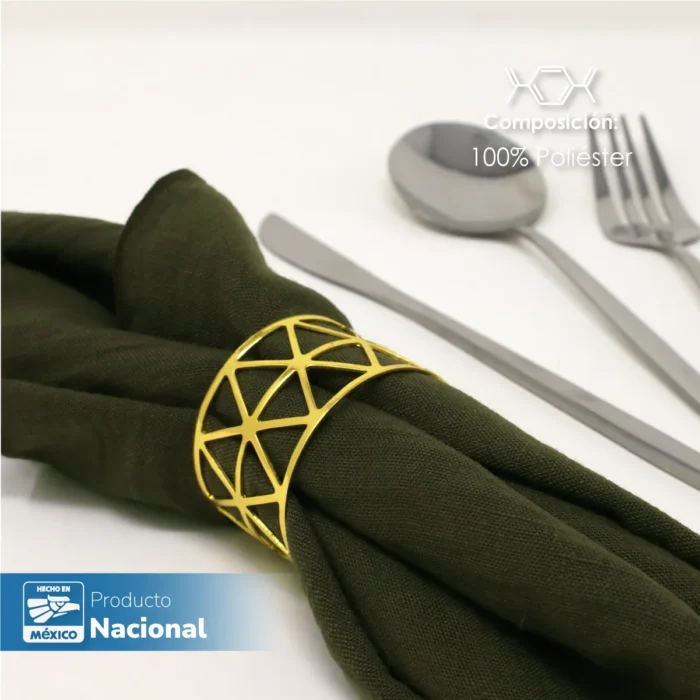 Servilleta Lino Lite 45x45 cm Olivo