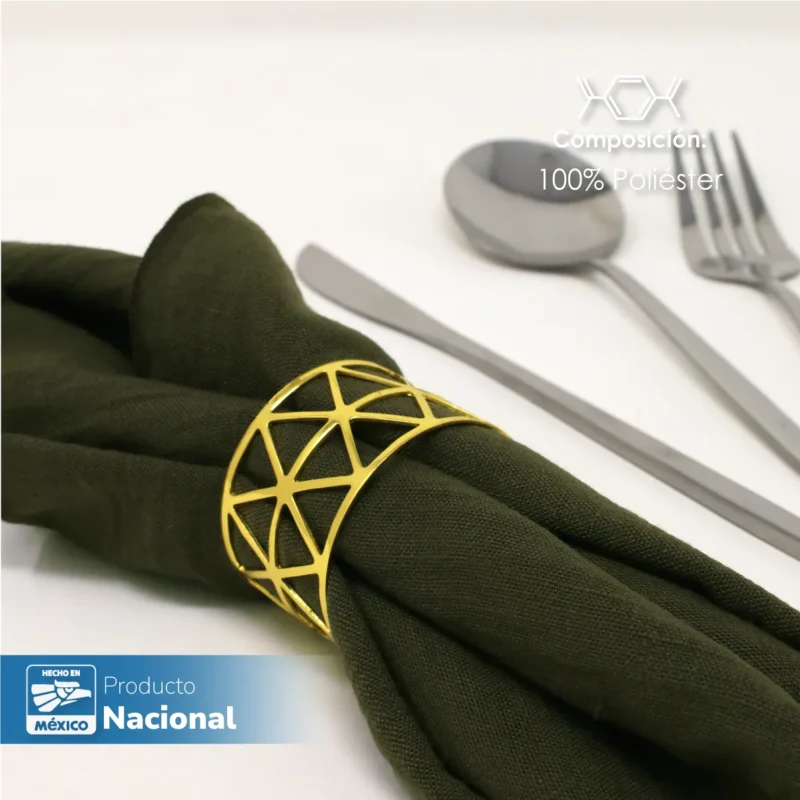 Servilleta Lino Lite 45x45 cm Olivo