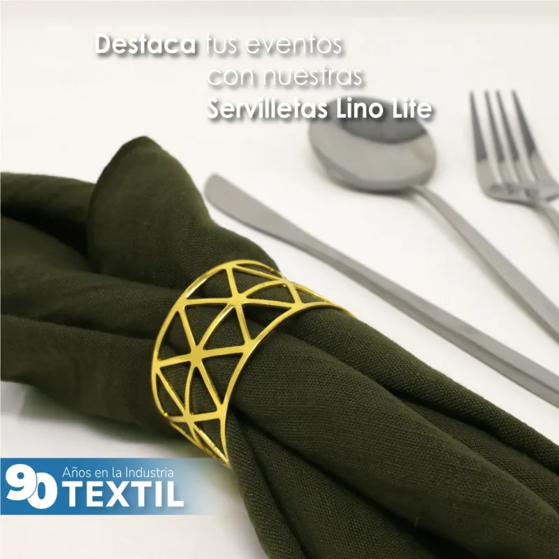 Servilleta Lino Lite 45x45 cm Olivo