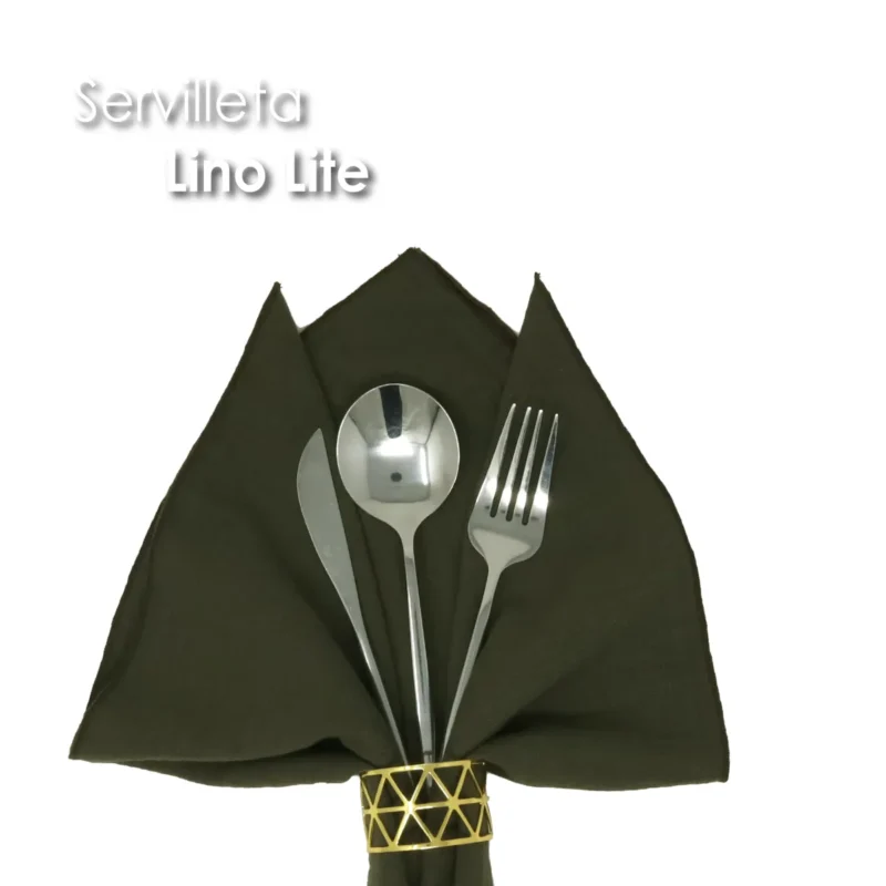 Servilleta Lino Lite 45x45 cm Olivo
