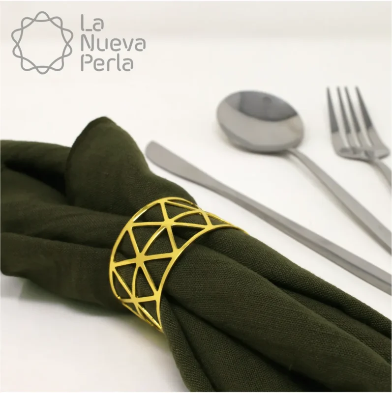 Servilleta Lino Lite 45x45 cm Olivo