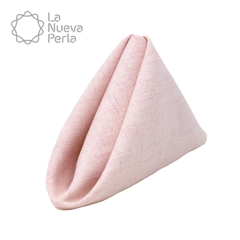 Servilleta Lino Marroquí Rosa 100% Poliéster