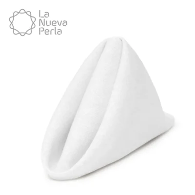 Servilleta Lino Marroquí Blanco 100% Poliéster