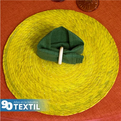 Bajo Plato Mexa 35 cm Amarillo: imagen 3