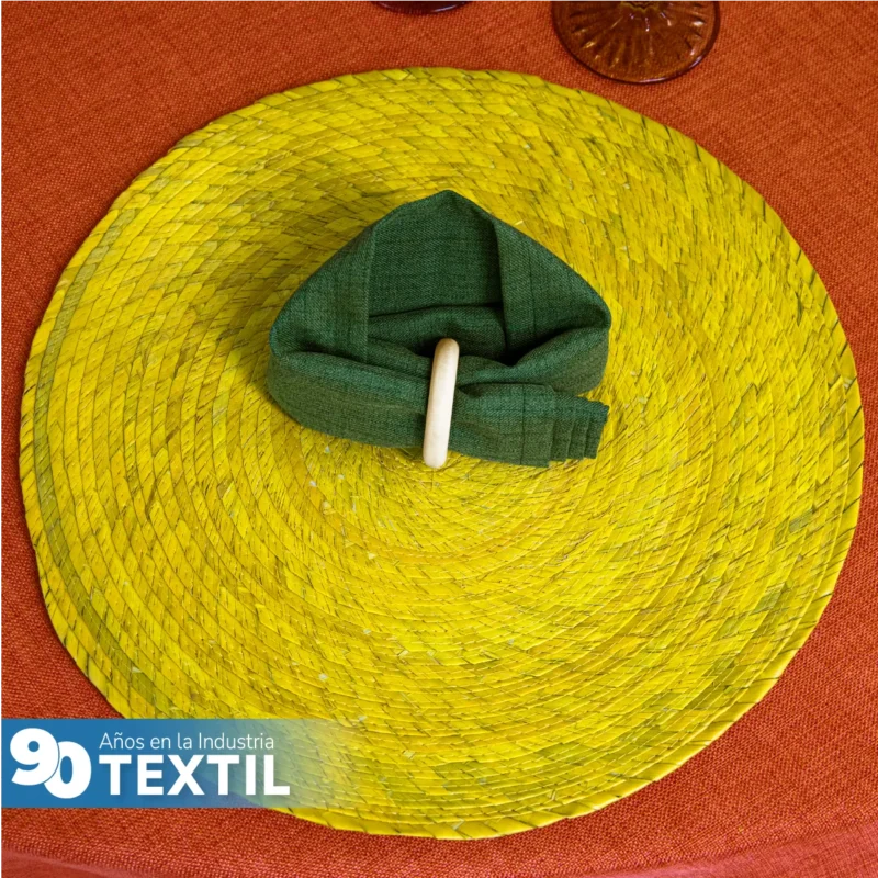Bajo Plato Mexa 35 cm Amarillo
