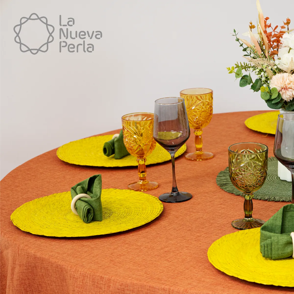 Bajo Plato Mexa 35 cm Amarillo: imagen 1