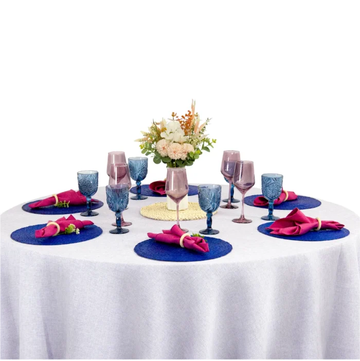 Bajo Plato Mexa Azul Rey 35 cm