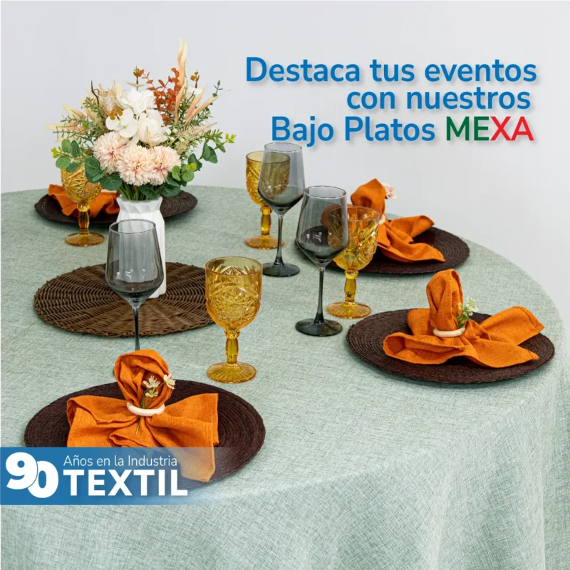 Bajo Plato Mexa Chocolate 35 cm