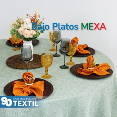 Bajo Plato Mexa Chocolate 35 cm: imagen 6