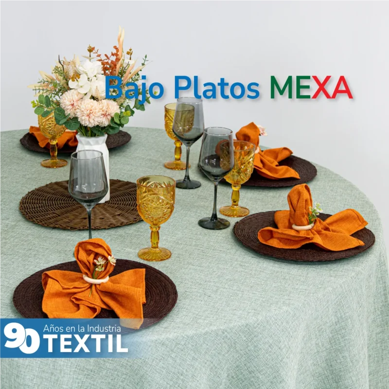 Bajo Plato Mexa Chocolate 35 cm