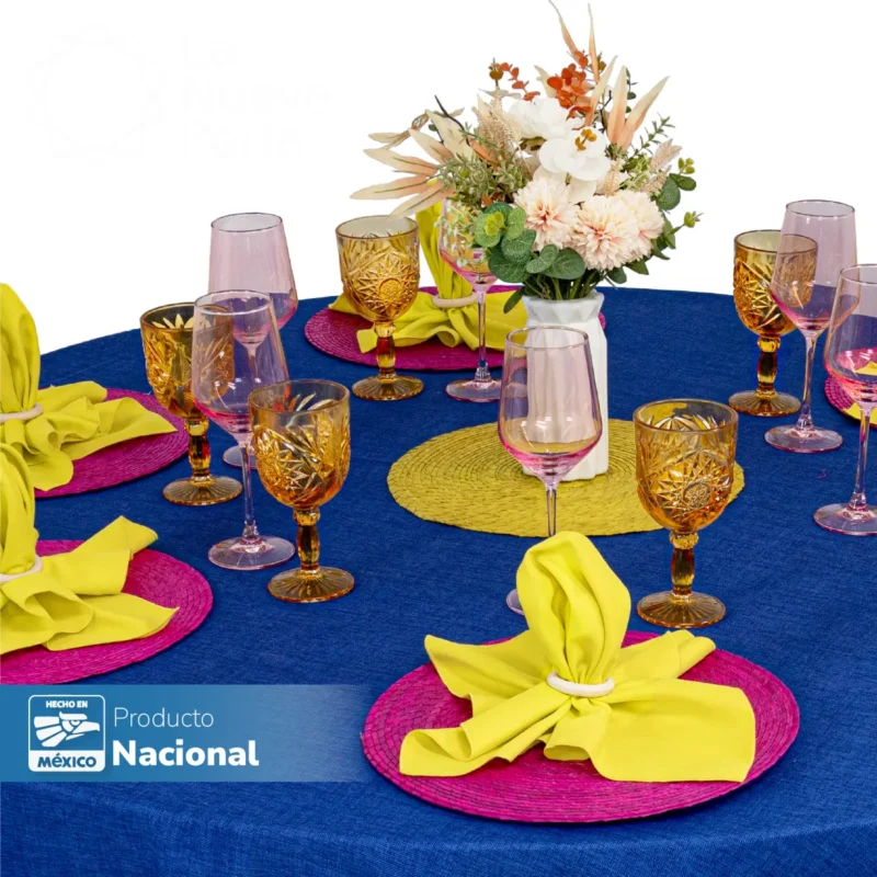 Bajo Plato Mexa Fucsia 35 cm