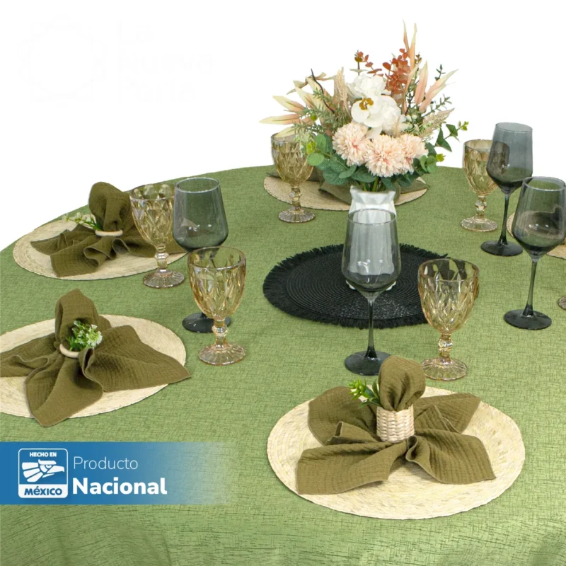 Bajo Plato Mexa Natural 35 cm