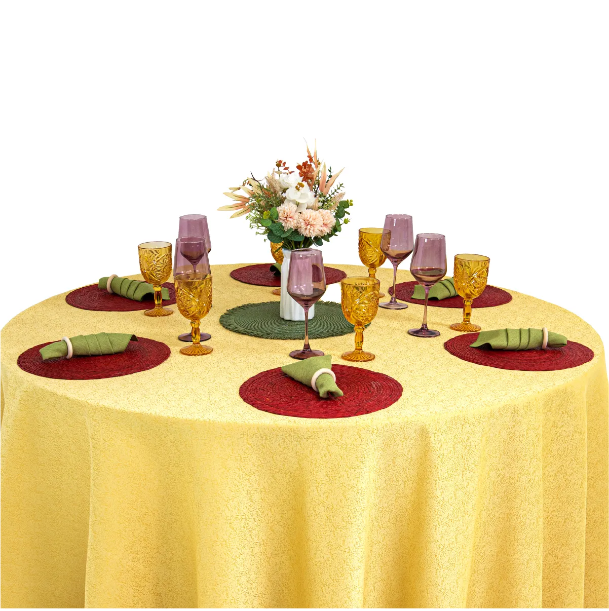Bajo Plato Mexa Rojo 35 cm: imagen 2