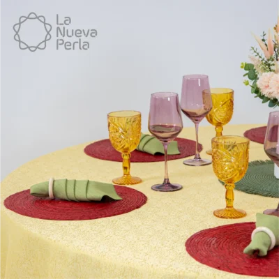 Bajo Plato Mexa Rojo 35 cm