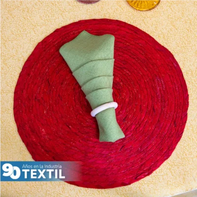 Bajo Plato Mexa Rojo 35 cm: imagen 5