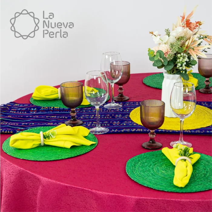 Bajo Plato Mexa Verde 35 cm
