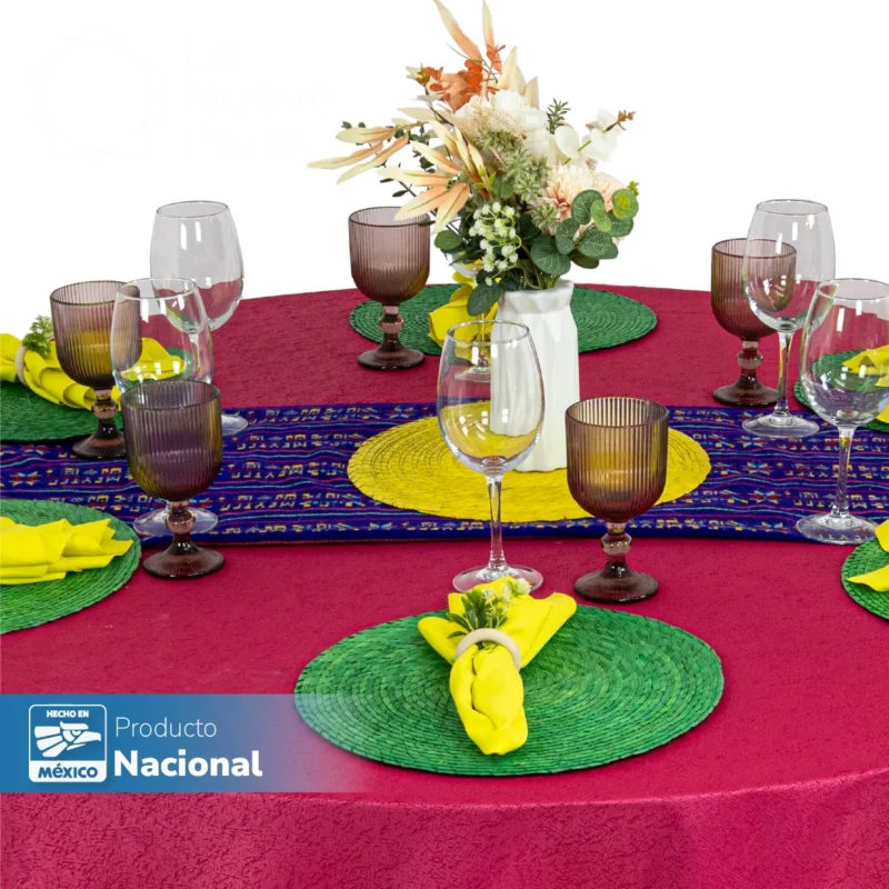 Bajo Plato Mexa Verde 35 cm