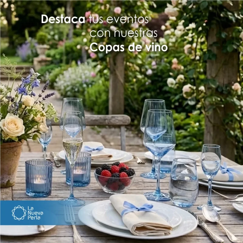 Copa para Vino MH 460 ml Azul