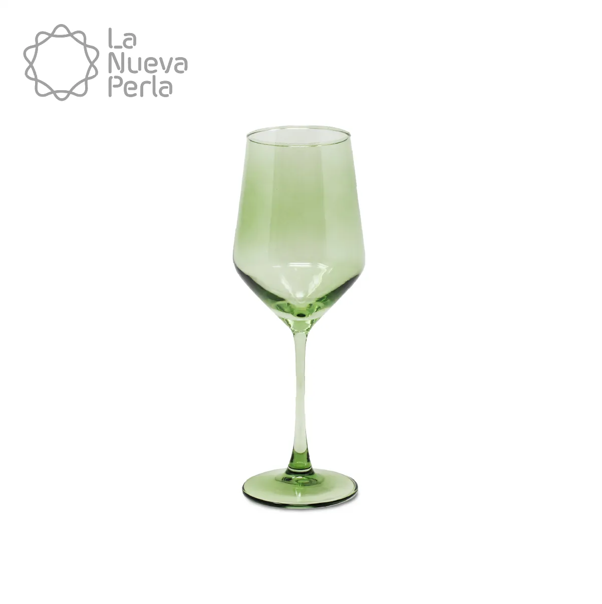 Copa para Vino MH 460 ml Verde Olivo: imagen 1