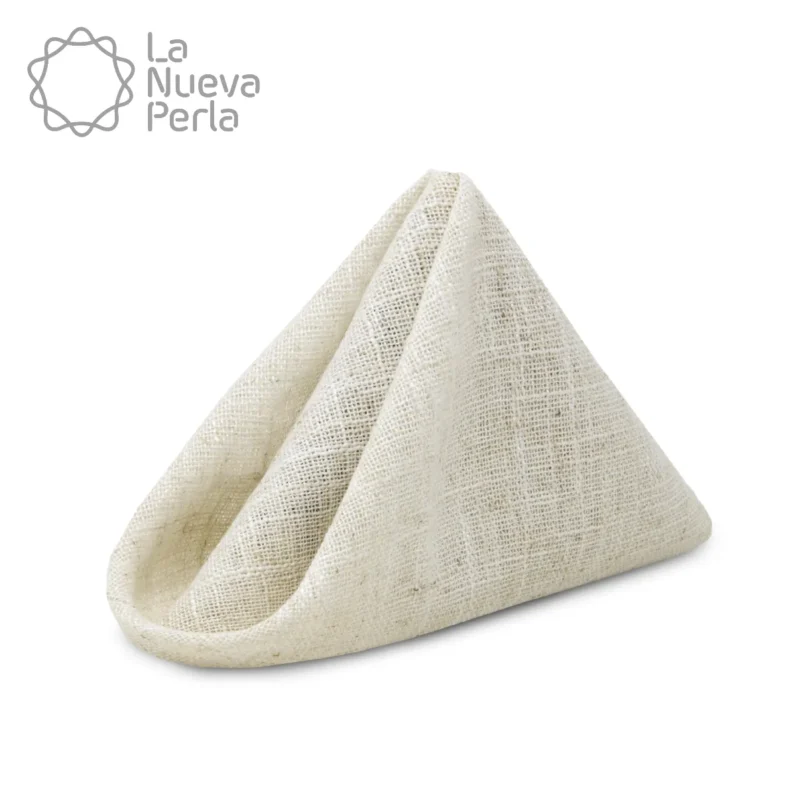 Servilleta Lino Lucerna 45x45 cm Hueso