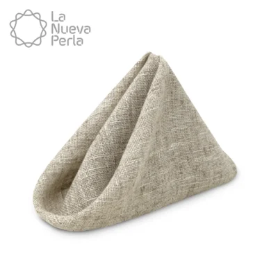 Servilleta Lino Lucerna 45x45 cm Kaky: imagen 1