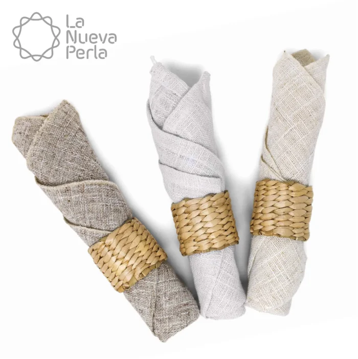 Servilleta Lino Lucerna 45x45 cm Kaky