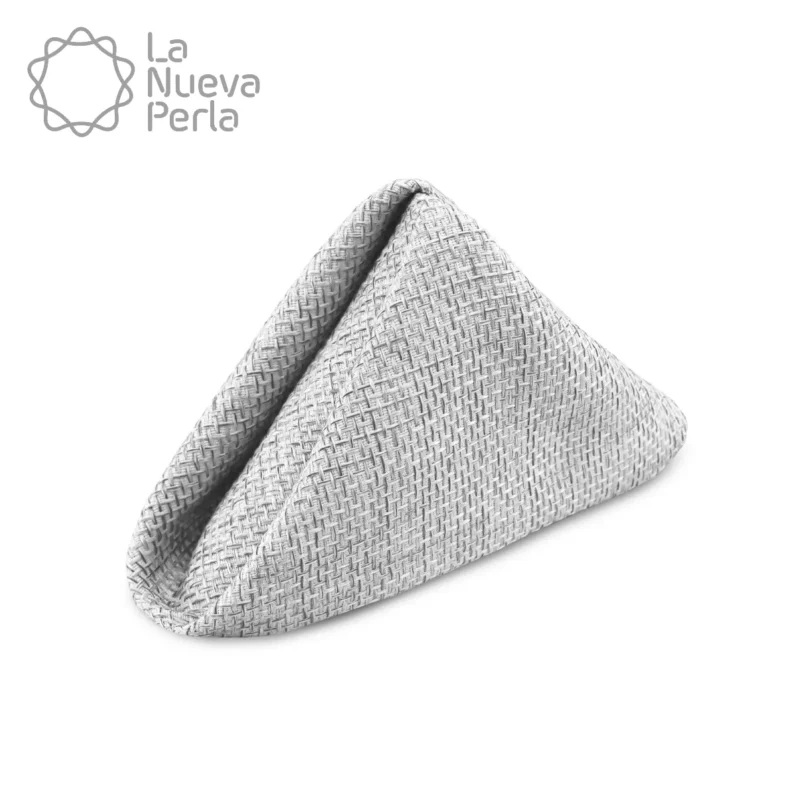Servilleta Yute Canasta 45x45 cm Plata