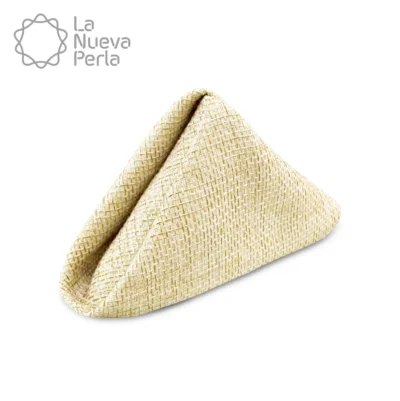 Servilleta Yute Canasta 45x45 cm Champaña