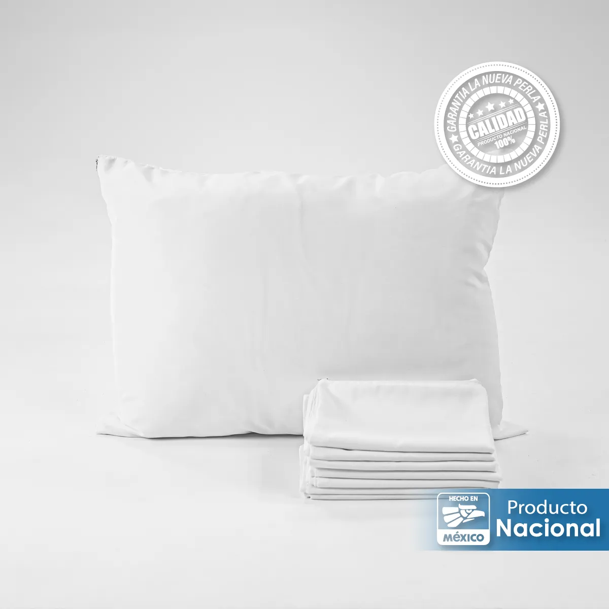 Funda de Almohada Microfibra con cierre Blanco: imagen 4