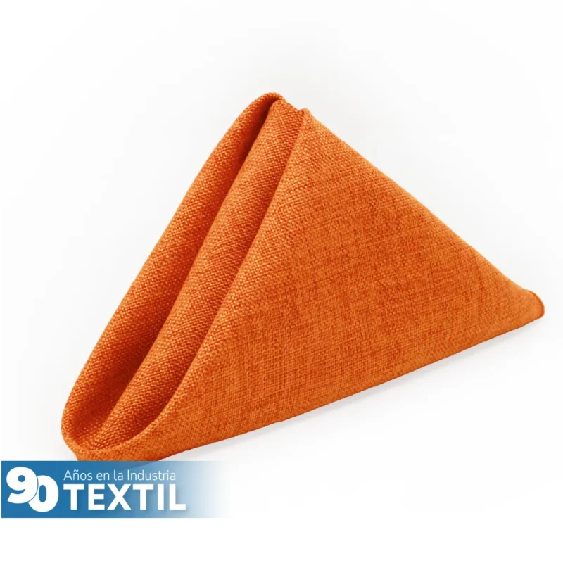 Servilleta Lino Ginebra 45x45 cm Naranja