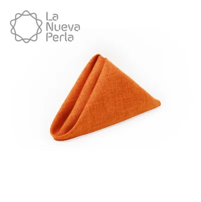 Servilleta Lino Ginebra 45x45 cm Naranja