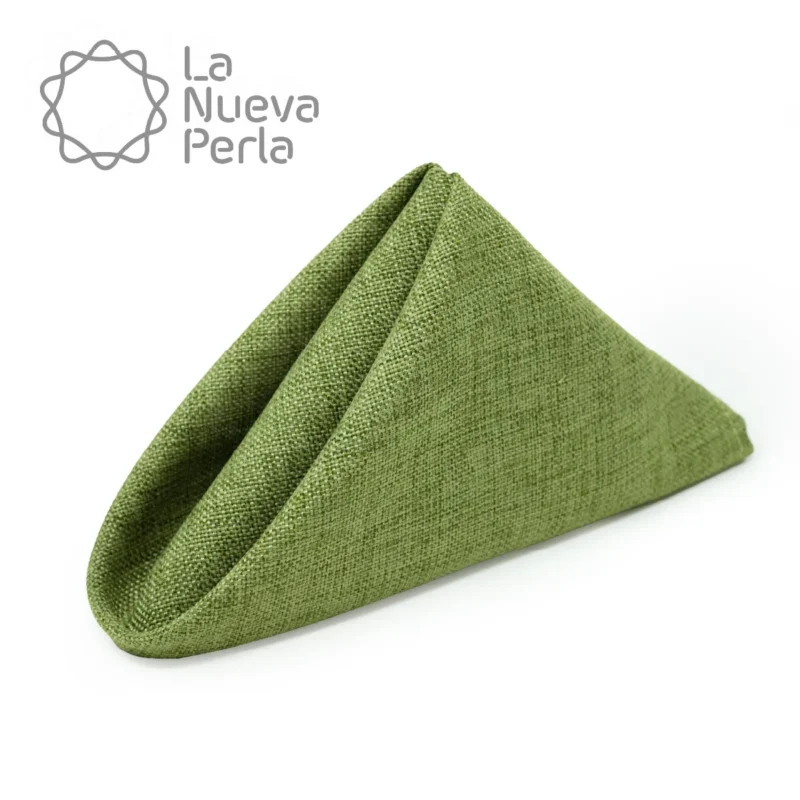 Servilleta Lino Ginebra 45x45 cm Olivo