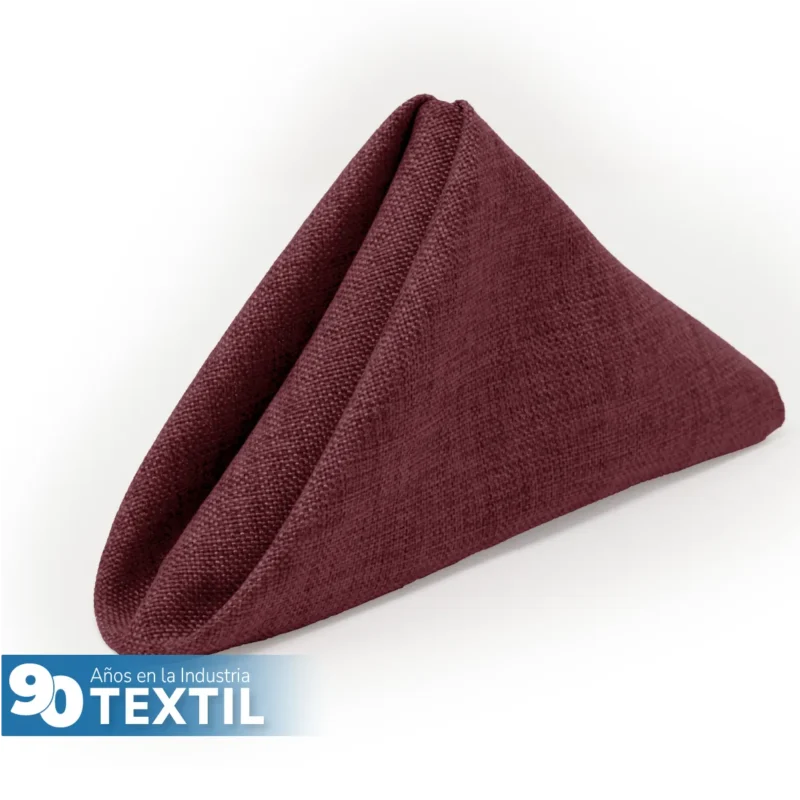 Servilleta Lino Ginebra 45x45 cm Tinto